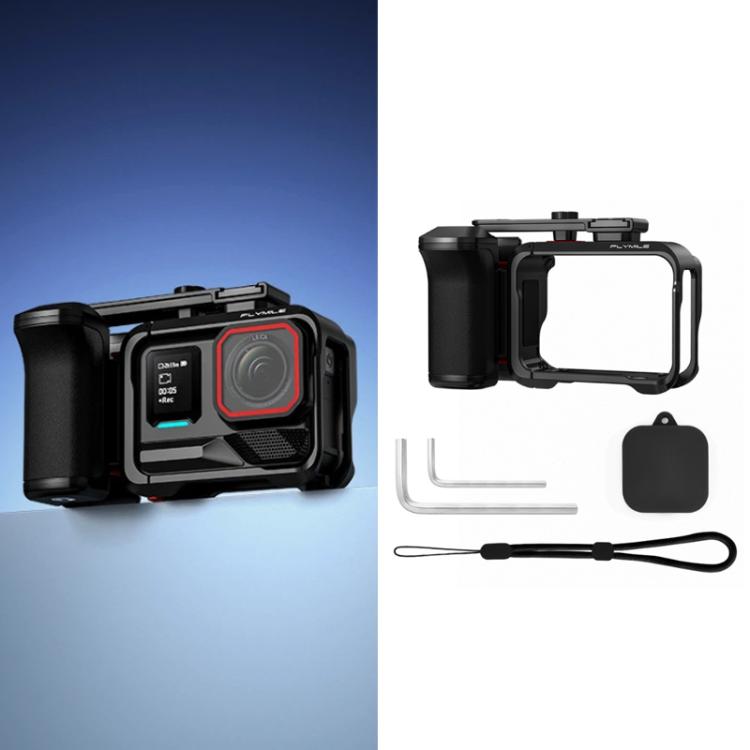 For Insta360 Ace Pro / 2 Flymile Camera Cage Expansion Accessories, Specification: Set Plastic Version