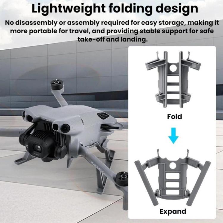 For DJI Mini 5 Pro BRDRC Extended Height Landing Gear - Gray