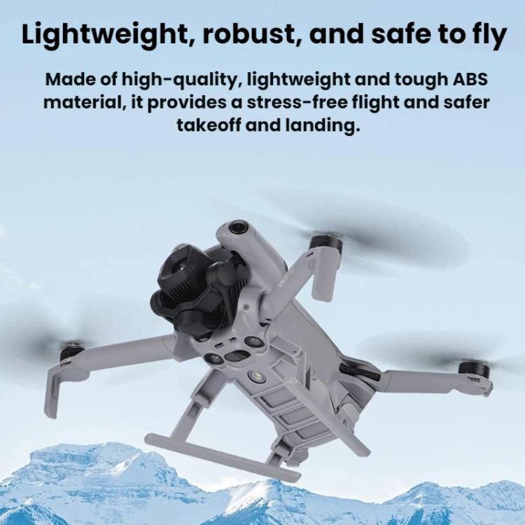 For DJI Mini 5 Pro BRDRC Extended Height Landing Gear - Gray