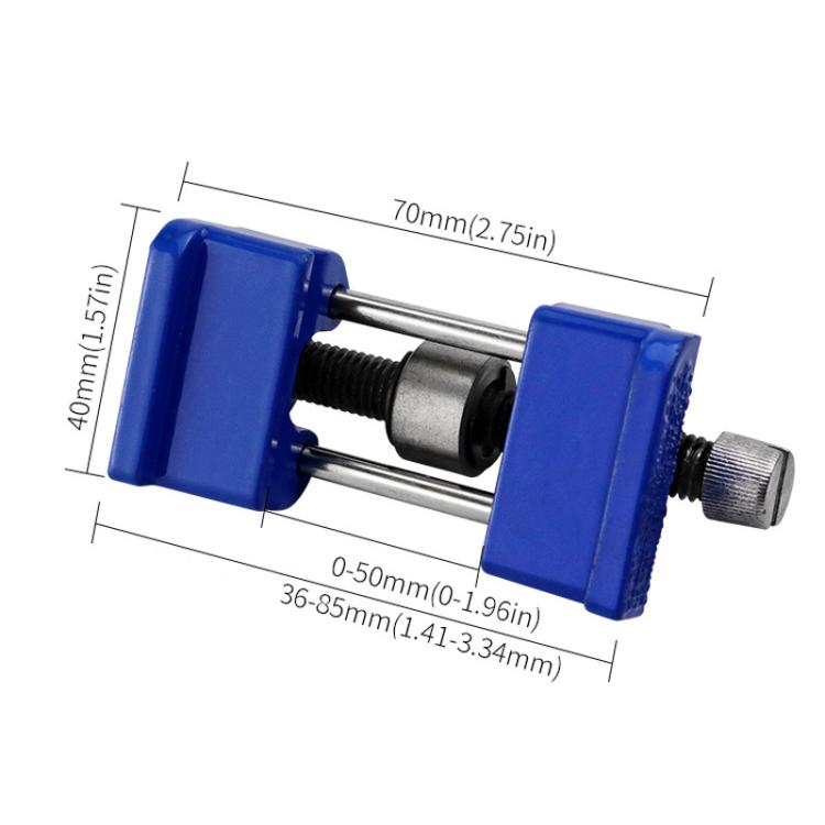 Manual Sharpener Angle Setter Planer Knife Flat Spade Woodworking Chisel Bearing Roller Tool - Blue