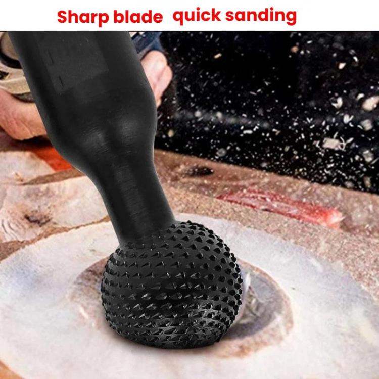 Angle Grinder Spherical Grinding Head Spherical Wood Groove Carving Knife, Head Diameter: 20mm