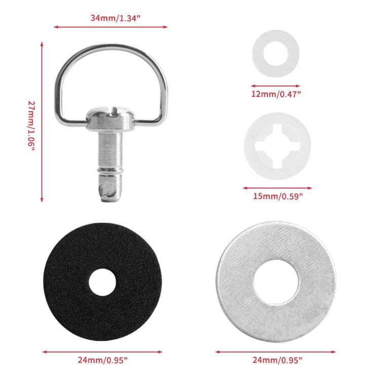 4pcs /Set UTV Conversion Kit Roof Bolt Kit for CAN-AM X3