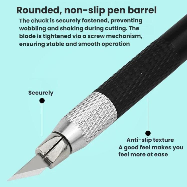 14pcs /Set Rubber Stamp Paper Cutting Carving Knife DIY Fruit Carving Knife