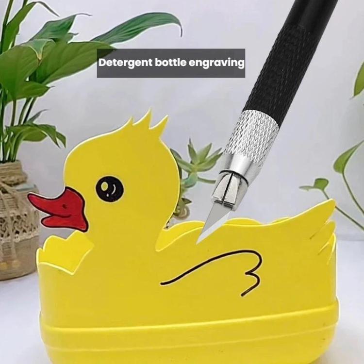 14pcs /Set Rubber Stamp Paper Cutting Carving Knife DIY Fruit Carving Knife