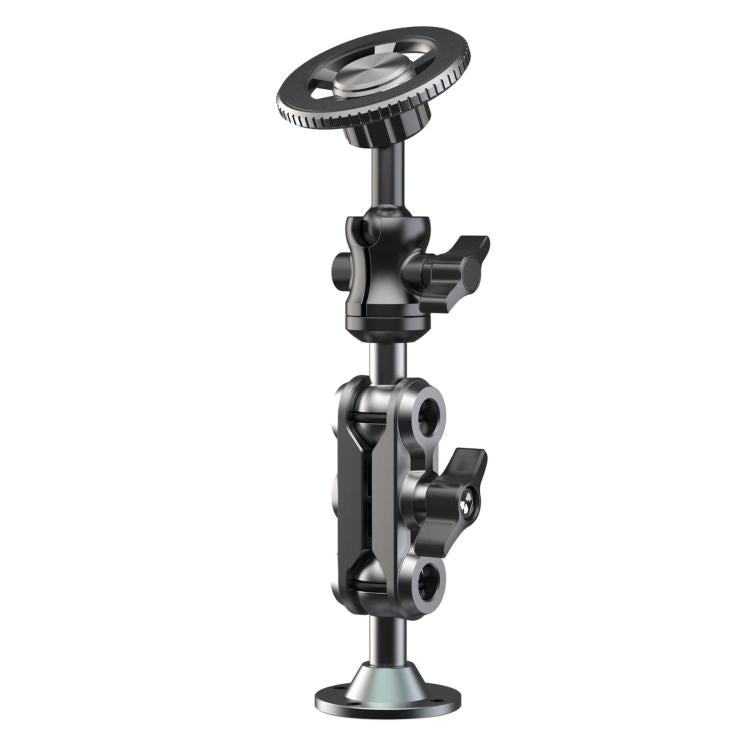 Metal Car Wall-Mounted Center Console Phone Holder, Style: Magnetic Head