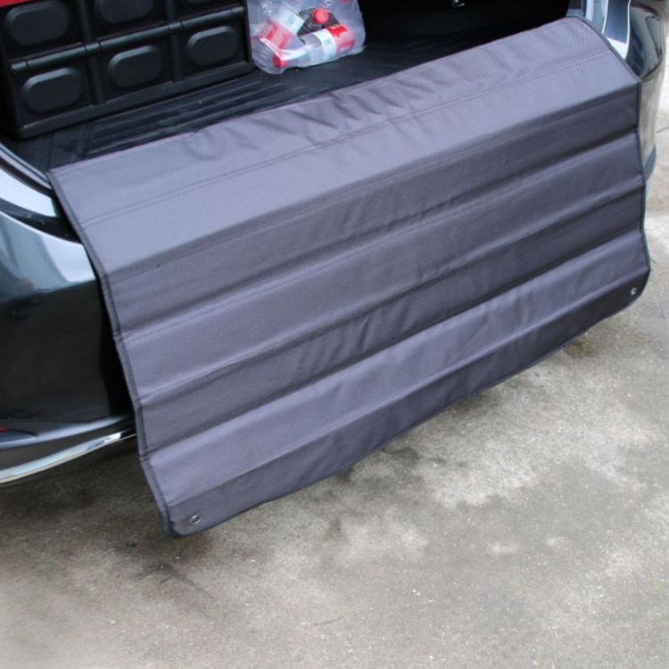 Foldable Car Trunk Bumper Anti-collision Dirt-proof Protective Mat - 80x64cm