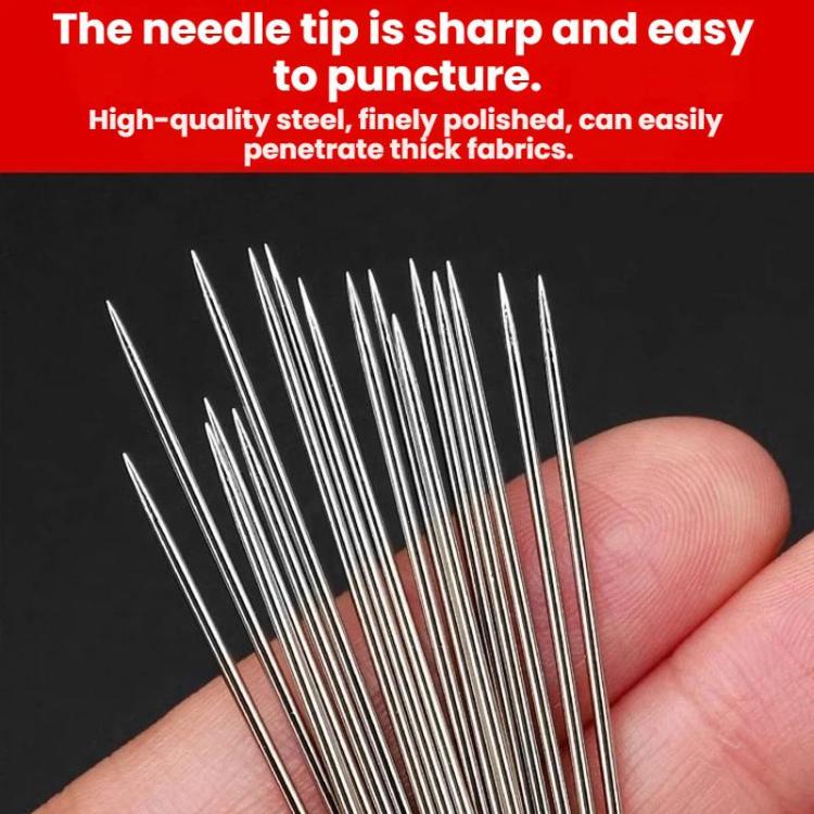 Household Large-hole Sewing Needle Set, Length: 25pcs /Set 3.2cm