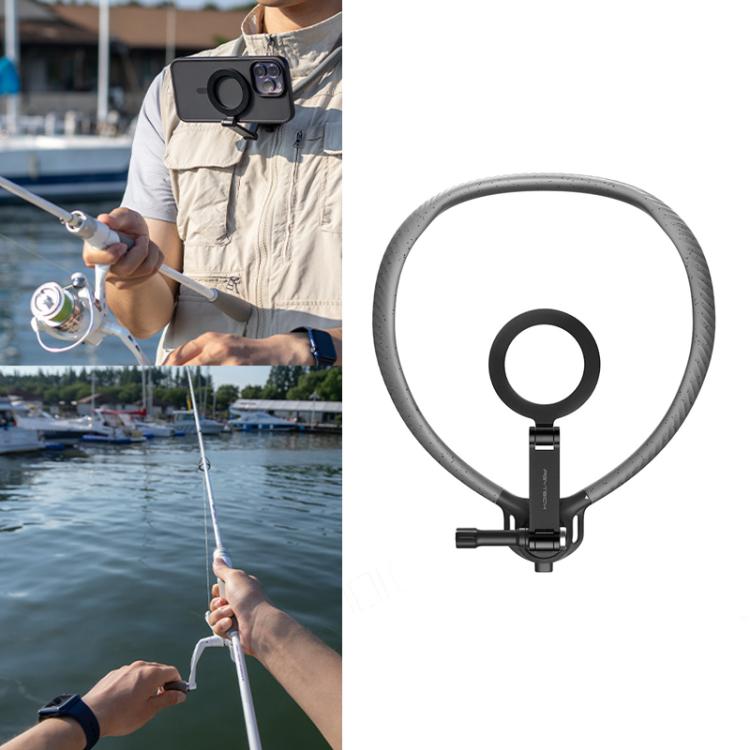 PGYTECH Magnetic Neck Hanger Front-View Phone View - P-GM-392
