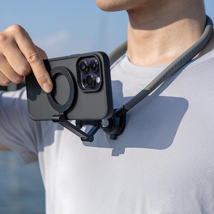 PGYTECH Magnetic Neck Hanger Front-View Phone View - P-GM-392