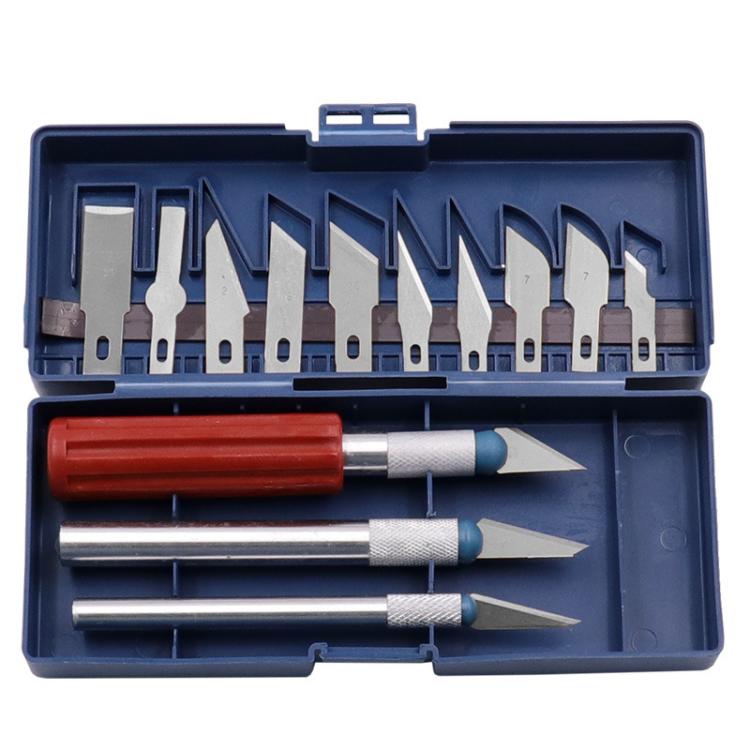 13pcs /Box Metal Engraving Knife Set Model Paper Engraving Cutter