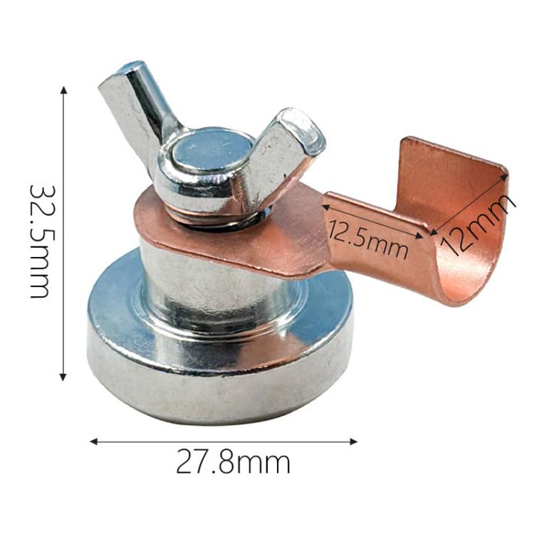 Magnetic Grounding Head Grounding Device Welder Ground Clamp, Spec: Small