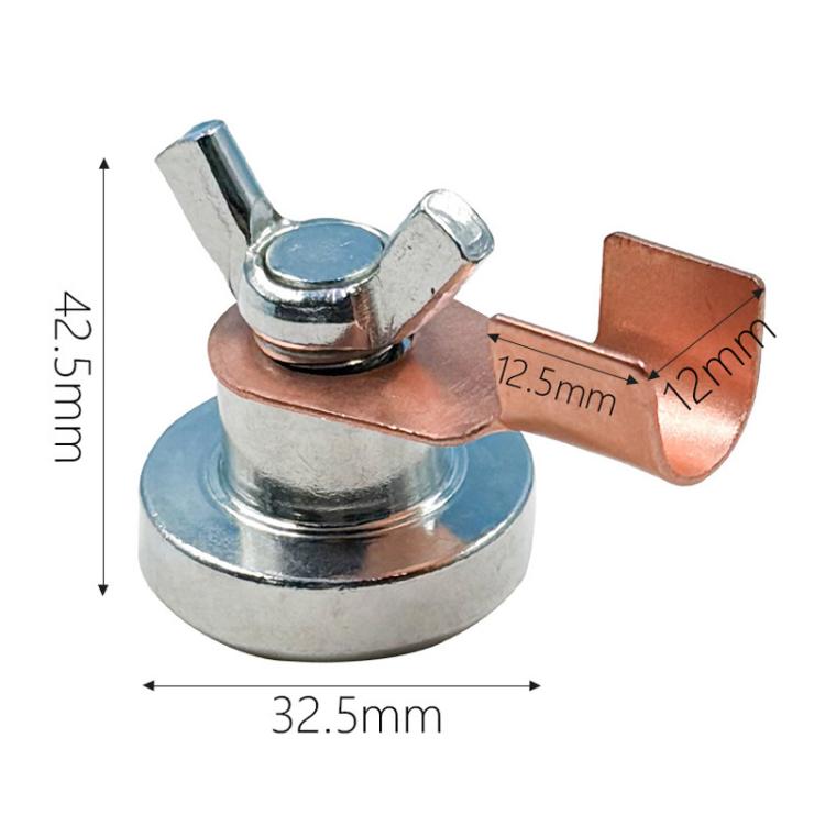 Magnetic Grounding Head Grounding Device Welder Ground Clamp, Spec: Large