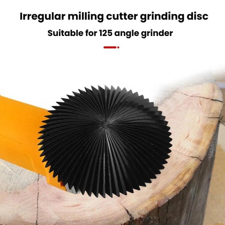 M14 Shaped Milling Cutter Sanding Disc Woodworking Sanding Carving Metal Head Angle Grinder Metal Sanding Head