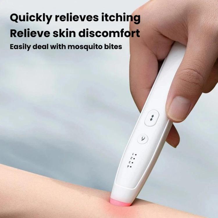 SB-1316 Infrared Pulse Anti-Itch Pen Outdoor Portable Itch Relief Stic - White