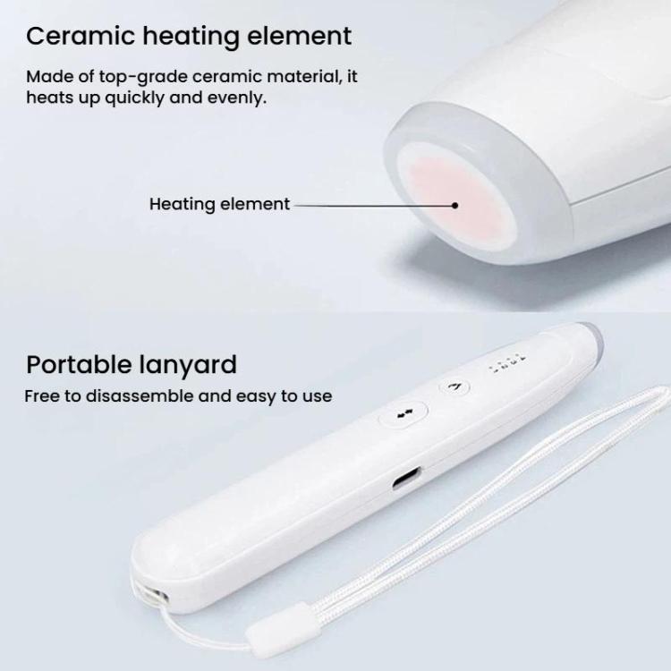 SB-1316 Infrared Pulse Anti-Itch Pen Outdoor Portable Itch Relief Stic - White