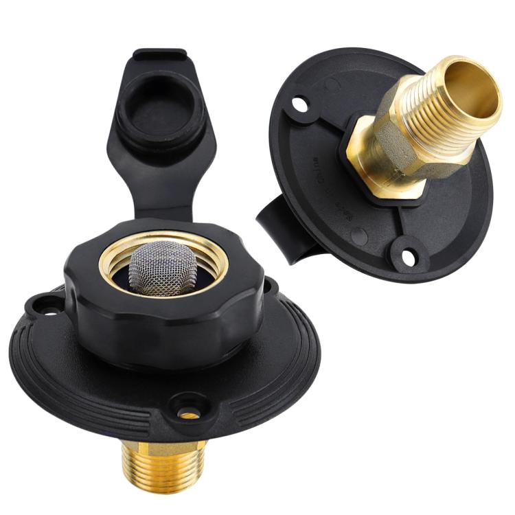 Automotive Lead-Free Brass Inlet Water Inlet Connection Check Valve Mounting Kit