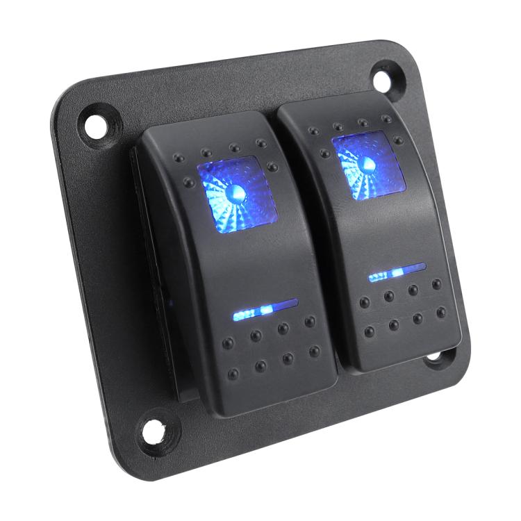 12V Power Switch Control LED Light Strip Wiring Harness Kit With Fuse, Specification: 2-key