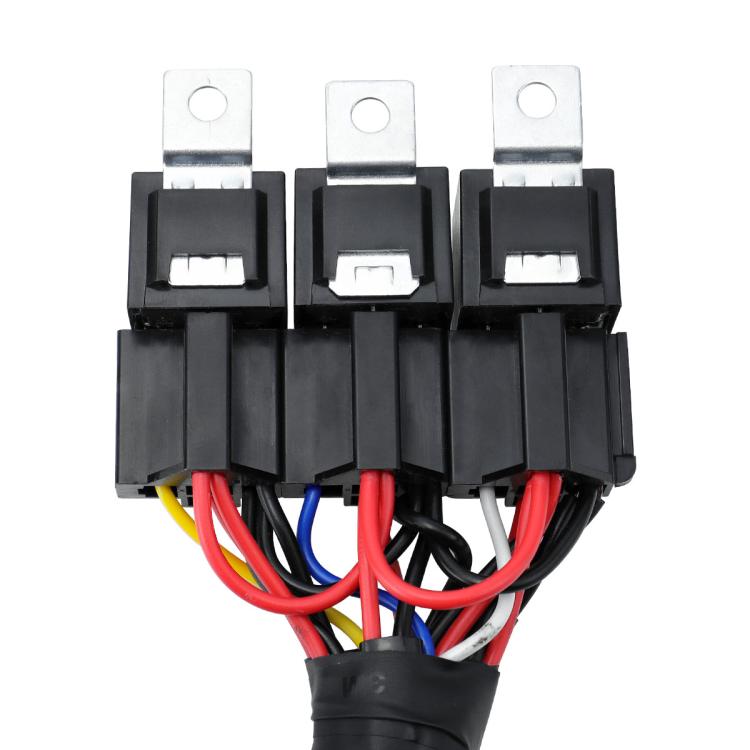 12V Power Switch Control LED Light Strip Wiring Harness Kit With Fuse, Specification: 3-key