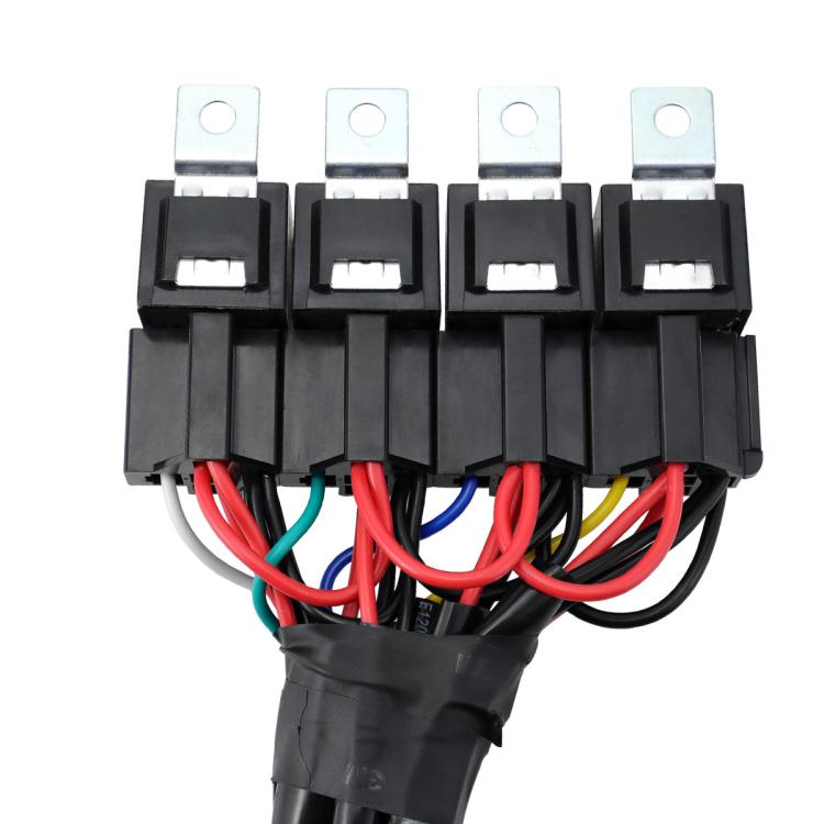 12V Power Switch Control LED Light Strip Wiring Harness Kit With Fuse, Specification: 4-key