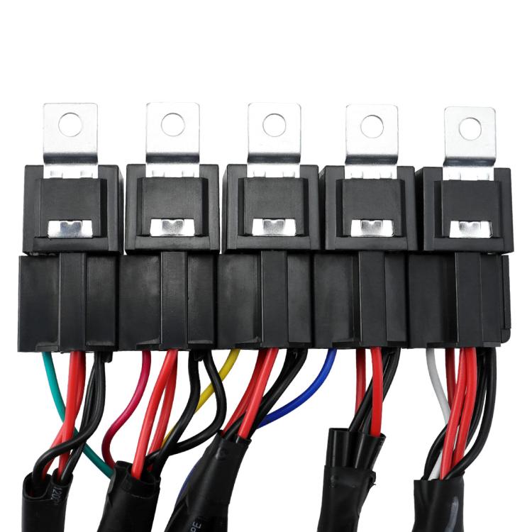 12V Power Switch Control LED Light Strip Wiring Harness Kit With Fuse, Specification: 5-key
