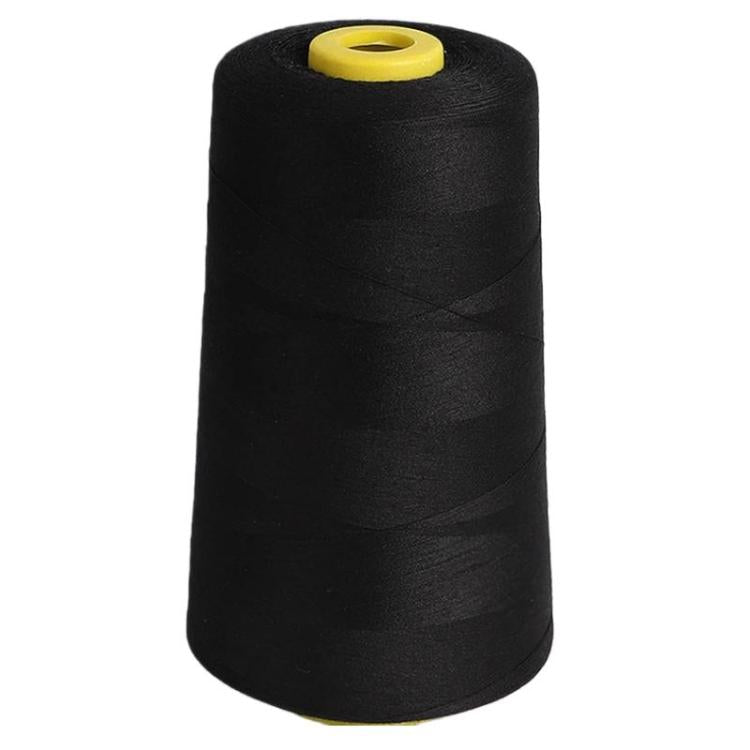 Household Sewing Thread Fine Polyester Thread For Sewing Clothes, Color: Extra Large Volume Black 325