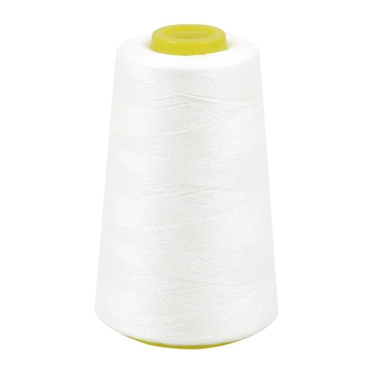 Household Sewing Thread Fine Polyester Thread For Sewing Clothes, Color: White 701