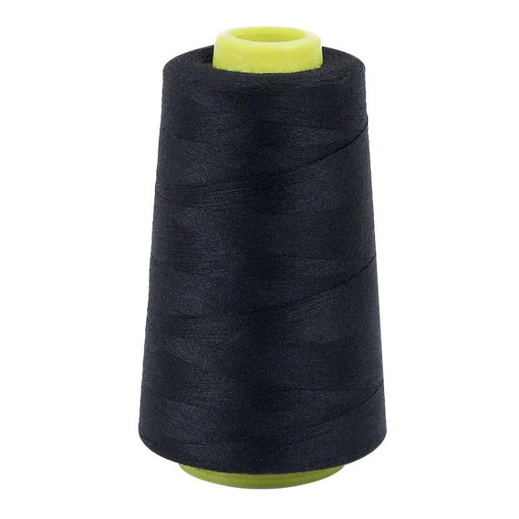 Household Sewing Thread Fine Polyester Thread For Sewing Clothes, Color: Black 325