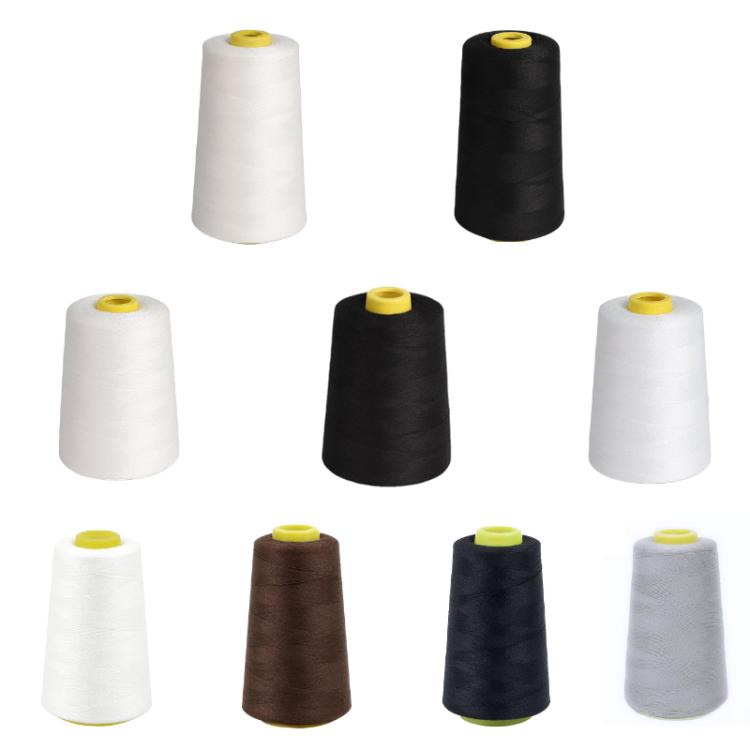 Household Sewing Thread Fine Polyester Thread For Sewing Clothes, Color: Extra Large Volume White 701