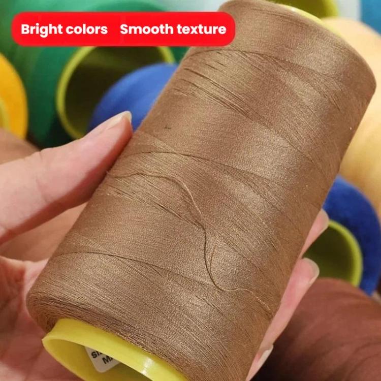 Household Sewing Thread Fine Polyester Thread For Sewing Clothes, Color: Extra Large Volume Black 325