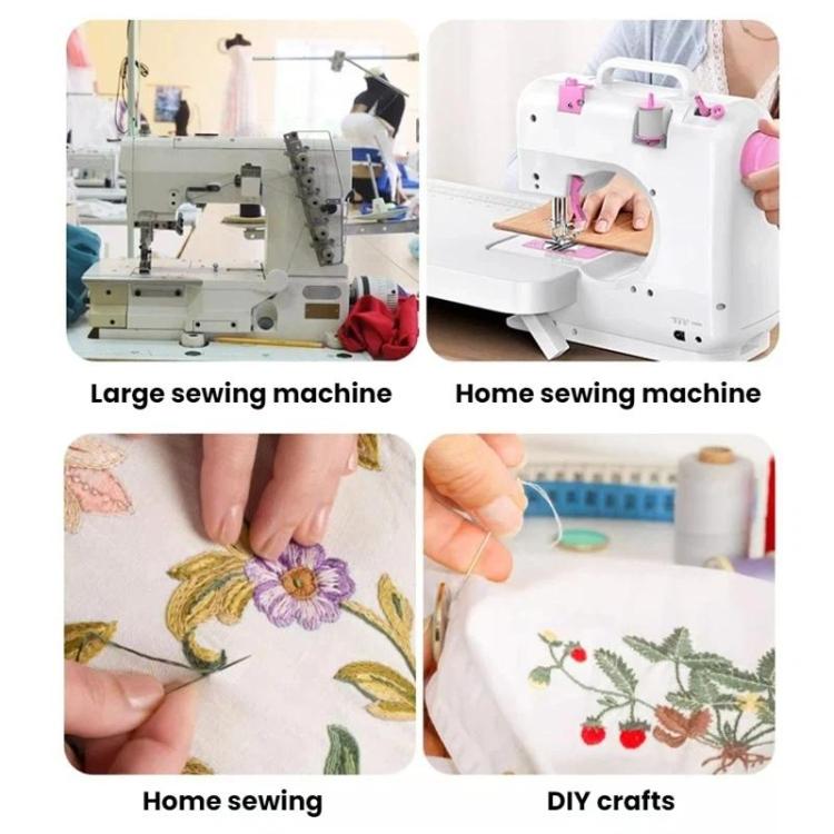 Household Sewing Thread Fine Polyester Thread For Sewing Clothes, Color: Extra Large Volume Black 325