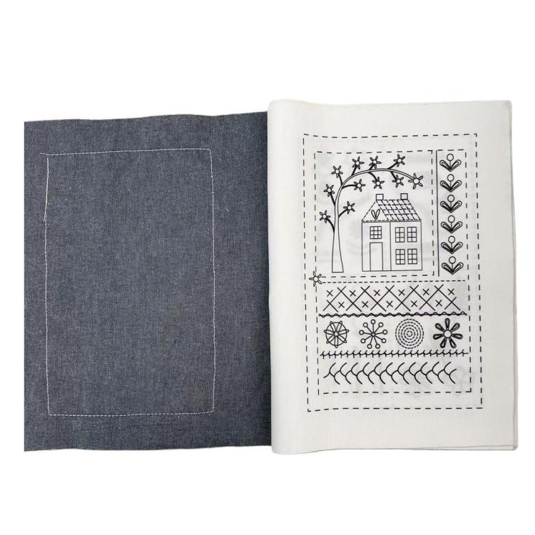 DIY Embroidery Stitch Book with 40 Techniques for Beginners for Beginners C Type No Tools
