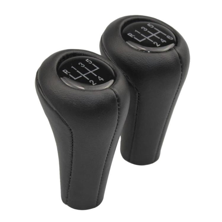 FCXN-A29 For BMW Car Gear Shift Knob Leather Gear Lever, Spec: 5 Speed