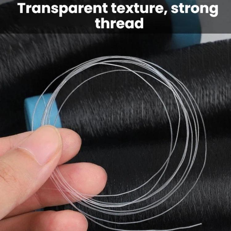 Hand-sewn Nylon Invisible Ultra-fine Filament Thread, Specification: Transparent Large Roll 0.15mm