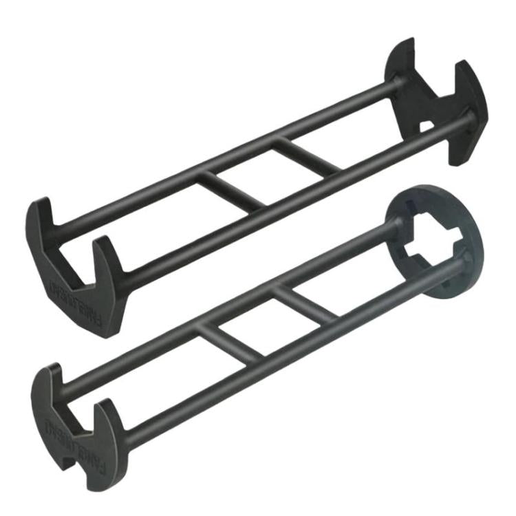 2pcs Multi-function Faucet Installation Wrench Sink Pipe Angle Valve Installation Repair Removal Tool, Spec: A Small+B Large