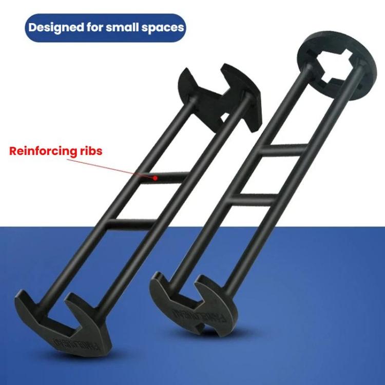 2pcs Multi-function Faucet Installation Wrench Sink Pipe Angle Valve Installation Repair Removal Tool, Spec: A Small+B Large