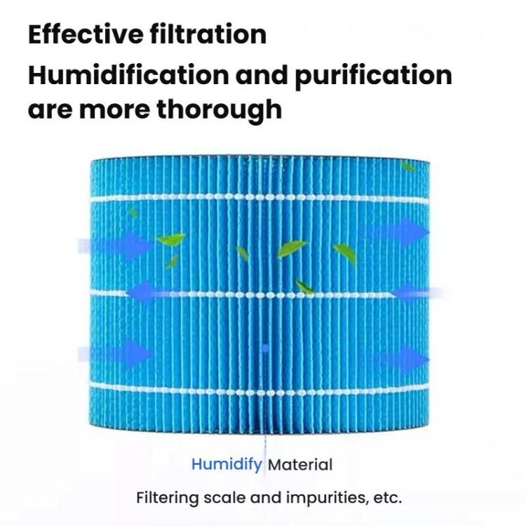 Antibacterial Humidifying Filter Humidifier Cartridge Adaptable For Philips HU3915 / HU3916 / HU3918 / HU2716 / HU2718 - Blue
