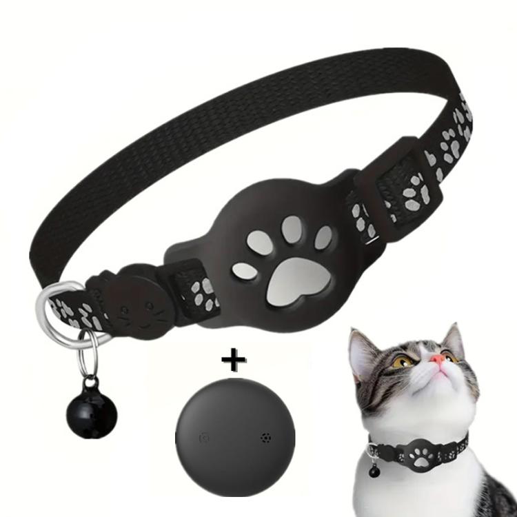 Pet Cat Tracker Collar With S10 GPS Locator Dual System for iOS & Android