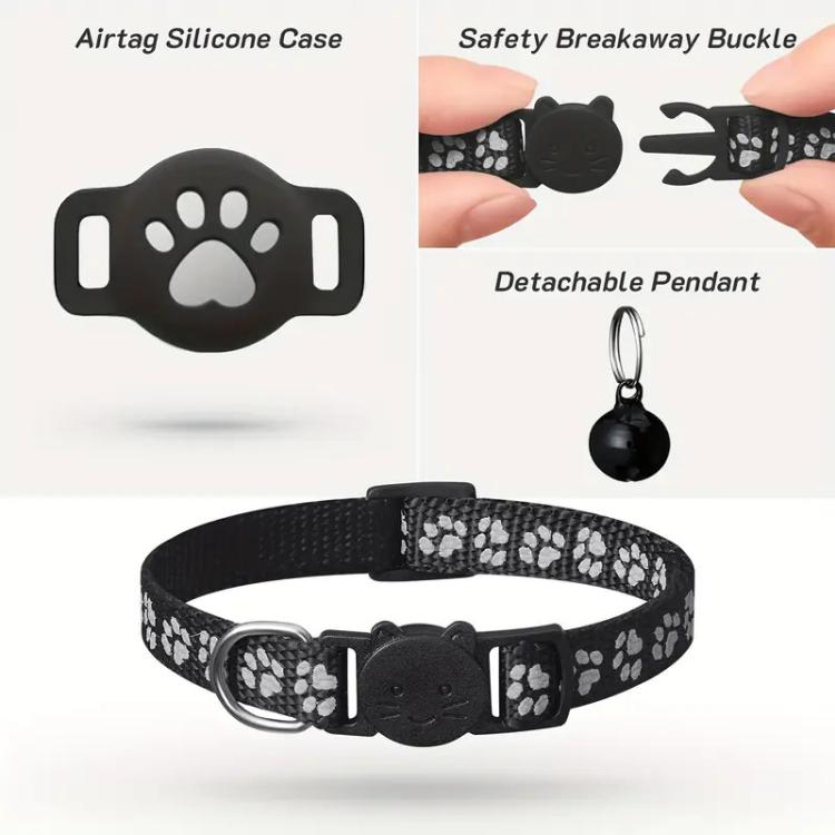 Pet Cat Tracker Collar With S10 GPS Locator Dual System for iOS & Android