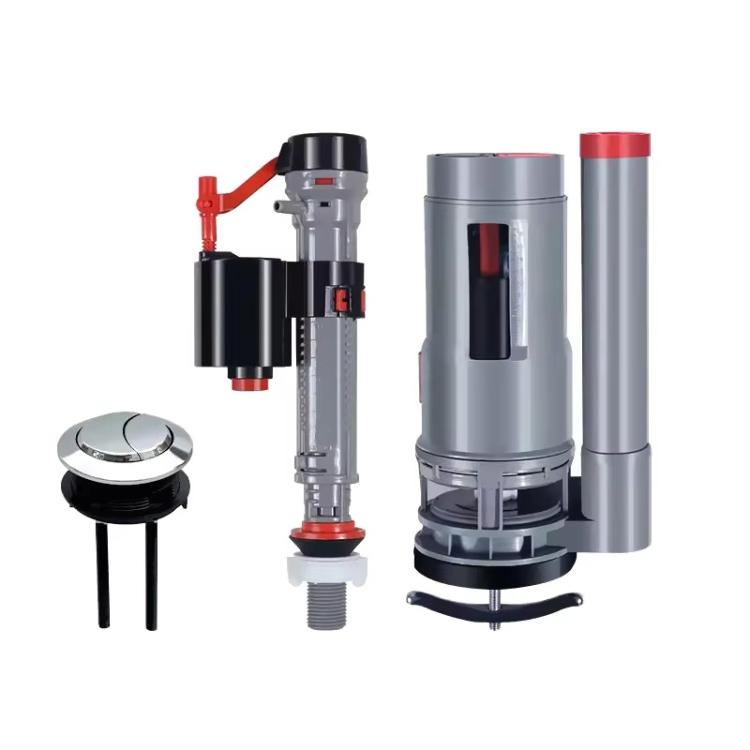 Toilet Tank Universal Flush Waterer Toilet P, Spec: Water Inlet Valve+20cm Drainage Valve+Button