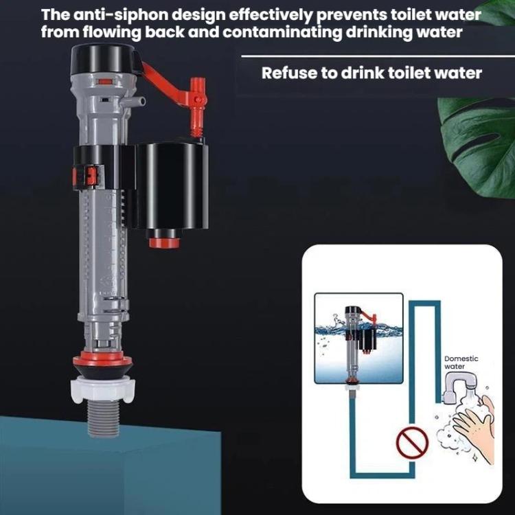 Toilet Tank Universal Flush Waterer Toilet P, Spec: Water Inlet Valve+20cm Drainage Valve