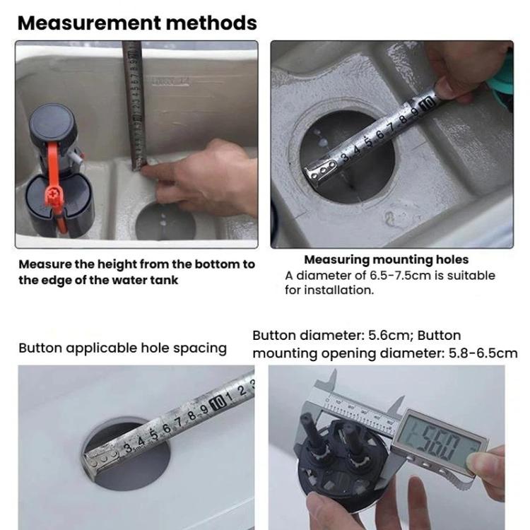 Toilet Tank Universal Flush Waterer Toilet P, Spec: 24cm Drainage Valve