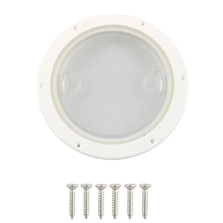 Yacht/Marine Nylon Round Transparent Deck Cover, Diameter: 6 inch With Screws