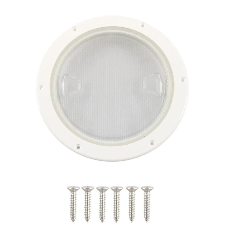 Yacht/Marine Nylon Round Transparent Deck Cover, Diameter: 8 inch With Screws