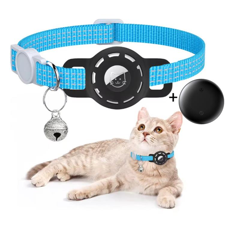 Pet Cat Tracker Collar With S10 GPS Locator Compatible with Apple Find My