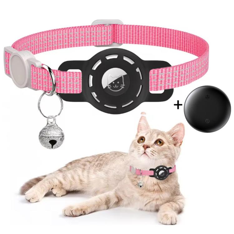 Pet Cat Tracker Collar With S10 GPS Locator Dual System for iOS & Android