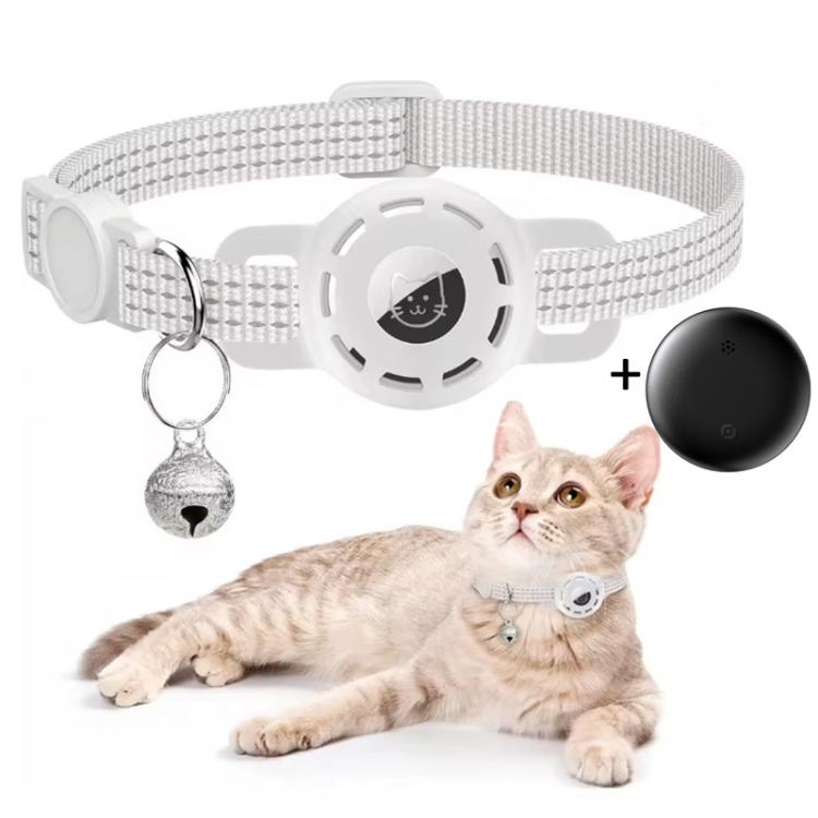 Pet Cat Tracker Collar With S10 GPS Locator Dual System for iOS & Android