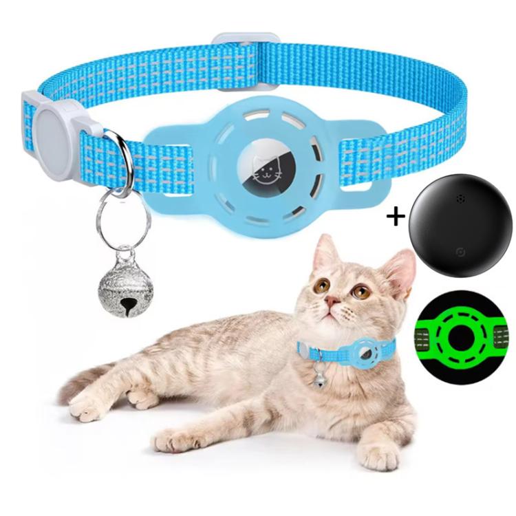 Pet Cat Tracker Collar With S10 GPS Locator Dual System for iOS & Android