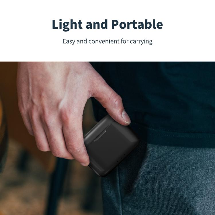 For Insta360 X4 Air AMagisn Fast Charging Case Portable Battery Charger And Storage Box - Black