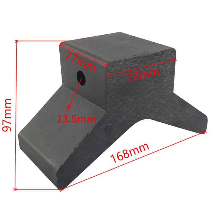 Kayak Boat Trailer V-Shaped Bow Support Block, Size: 3 inch