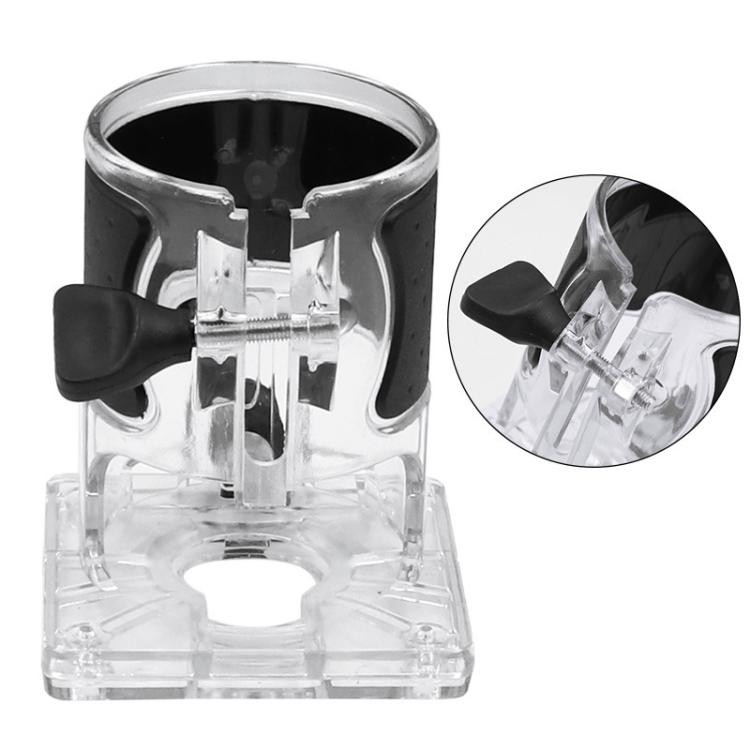 Woodworking Trimmer Carver Engraving Machine Protective Cover - Transparent